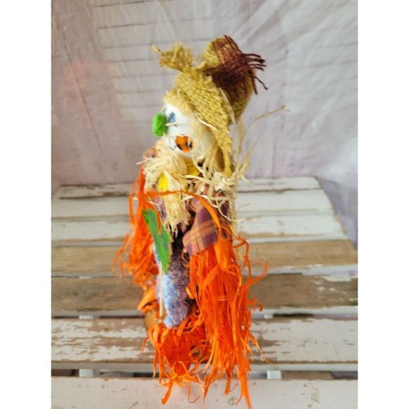 Scarecrow fall decor country folk art home kitchen decor - Picture 2 of 6